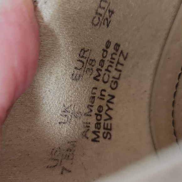 LifeStride Sevyn Glitz in Almond Milk Size 7.5 Shoes Heels - Picture 9 of 16